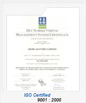 ISO Certificate